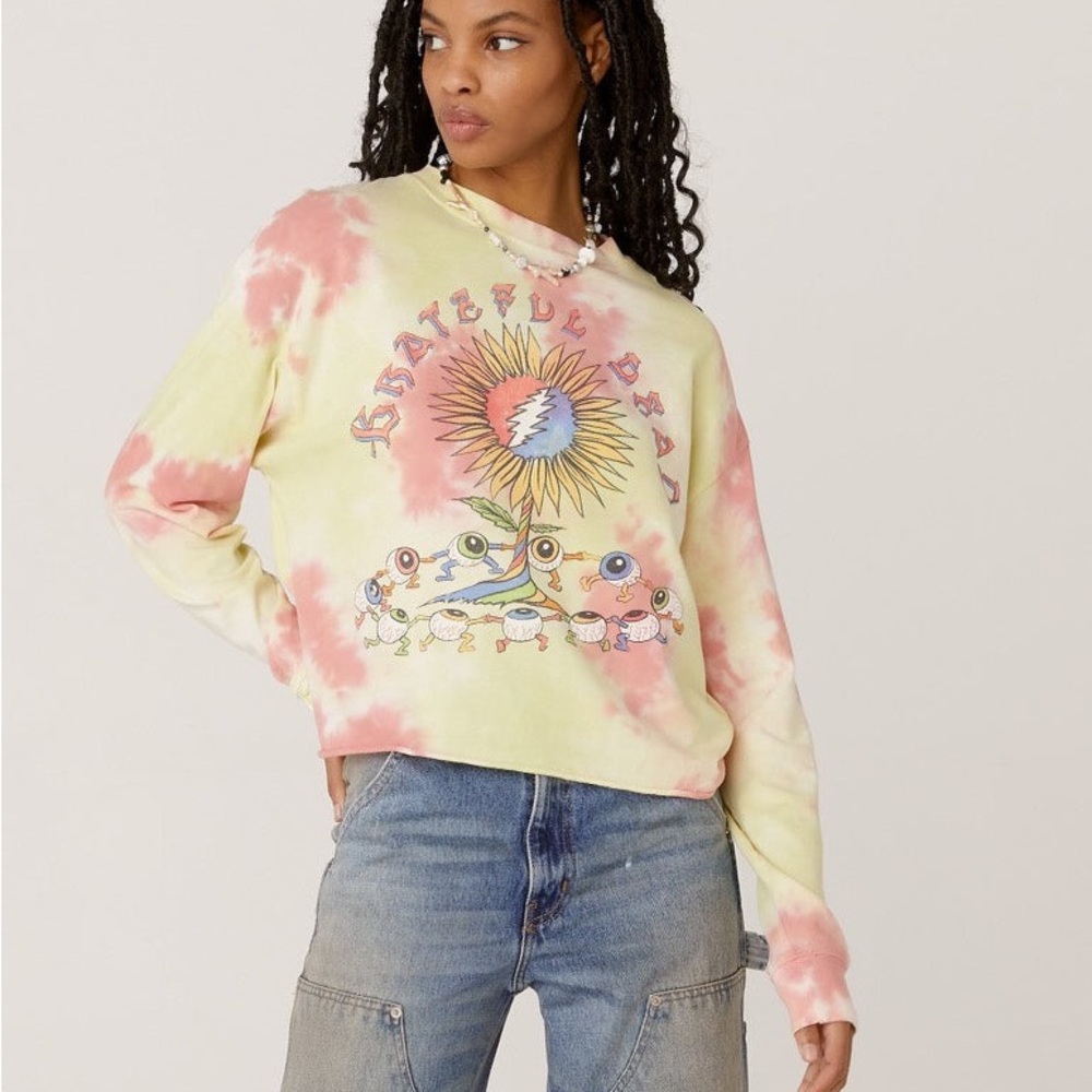 Daydreamer Grateful Dead Cropped Long Sleeve